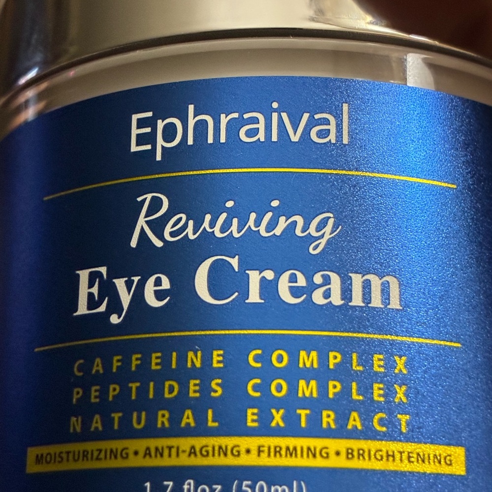 HUGE SALE! Ephraival. Reviving Eye Cream Says For Men Women can use too so good